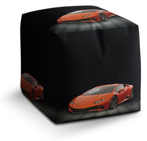 Sablio Taburet Cube Športové auto 1 - 40x40x40 cm