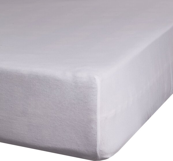 BAVLNENÉ PRESTIERADLO S GUMOU ADELA 220X200X25 CM SVETLOSIVÁ