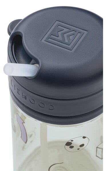 Dětská lahev s brčkem Pavia Play / Dusty Peppermint 500ml