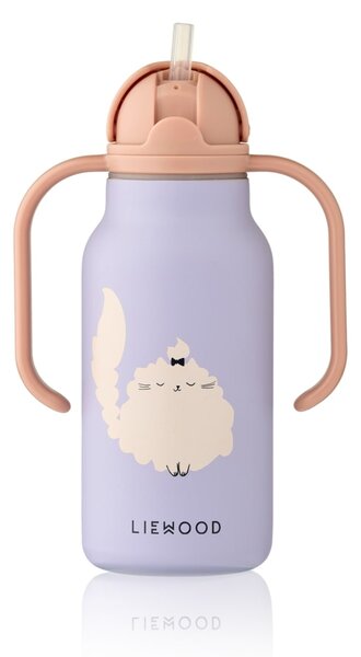 Termoska Kimmie Cat / Warm lilac 250 ml