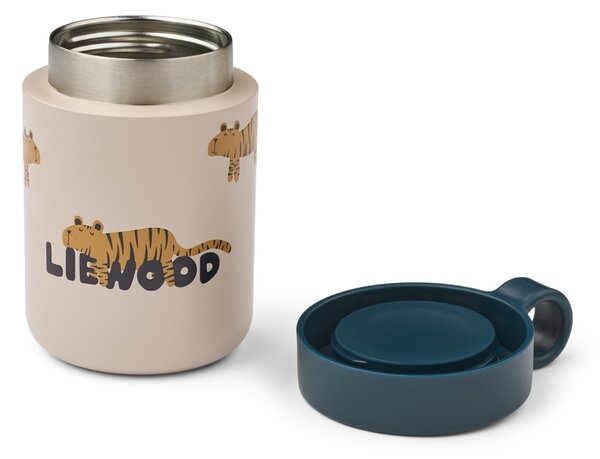 Dětská termoska na jídlo i nápoje Kiani Tiger / Sandy 350 ml