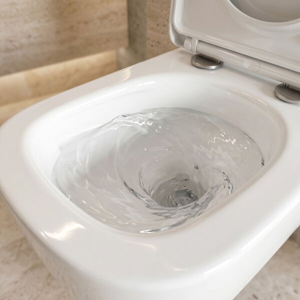 Závesná WC misa Rea Cubik Mini Tornado