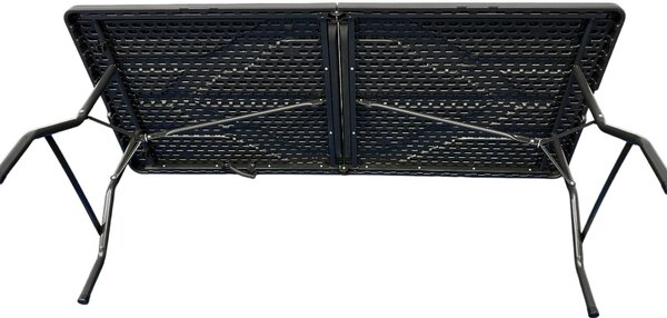 TENTino Skladací stôl 183x76 cm BLACK POLENÝ