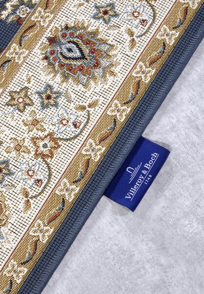 Villeroy & Boch Kusový koberec 106055 Blue, Cream – na von aj na doma - 160x235 cm