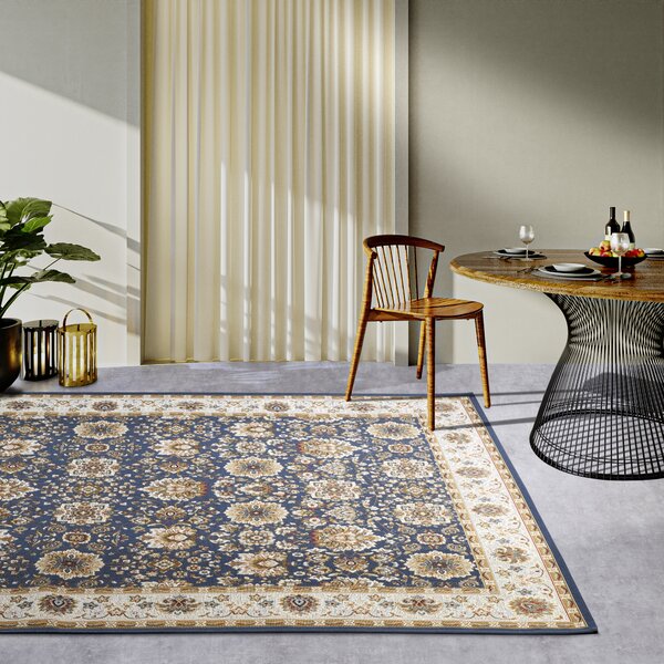 Villeroy & Boch Kusový koberec 106055 Blue, Cream – na von aj na doma - 160x235 cm
