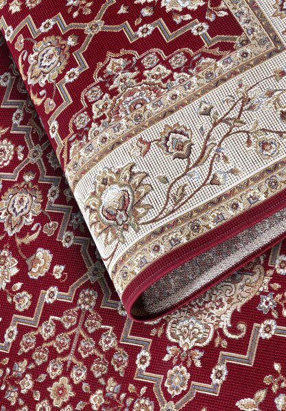 Villeroy & Boch , Kusový koberec 106057 Red, Cream – na von aj na doma, 160x235, červená, chodba / predsieň