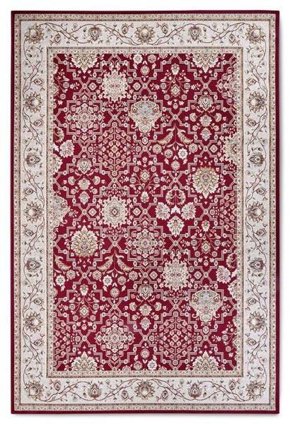 Villeroy & Boch , Kusový koberec 106057 Red, Cream – na von aj na doma, 160x235, červená, chodba / predsieň