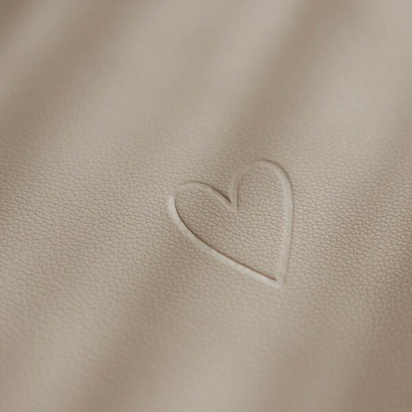 Oboustranné prostírání Heart Brown Ø 35 cm