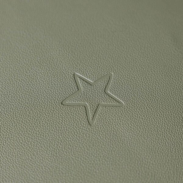 Oboustranné prostírání Star Green Ø 35 cm