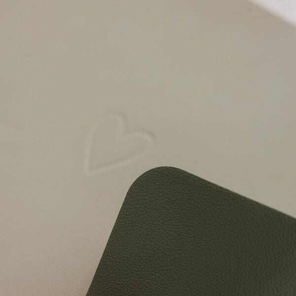 Oboustranné prostírání Oblong Green Heart