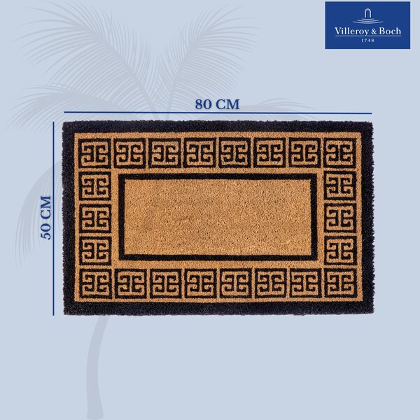 Villeroy & Boch, Rohožka Villeroy & Boch 106115 Cocos – na von aj na doma, 80x50, hnedá, chodba / predsieň