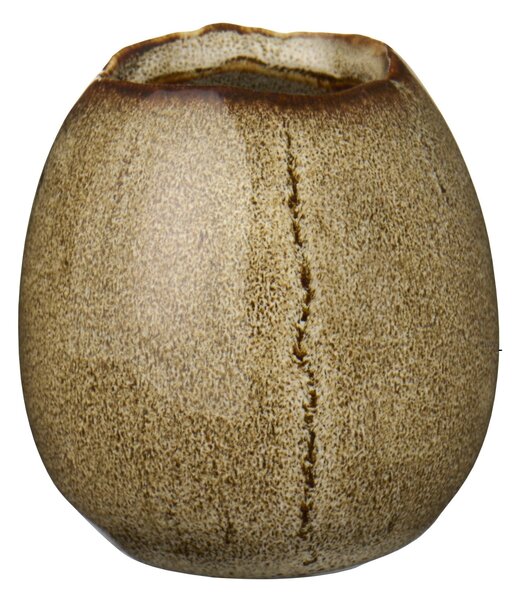 Mini vázička Egg-shaped Brown 6,5 cm