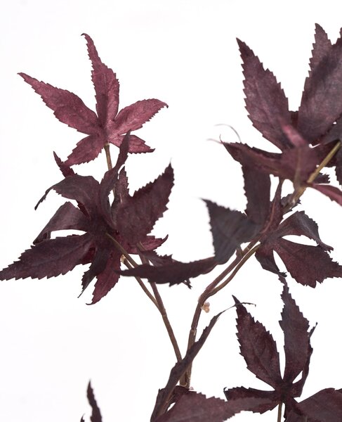 Umelý kvet Maple Burgundy 90 cm