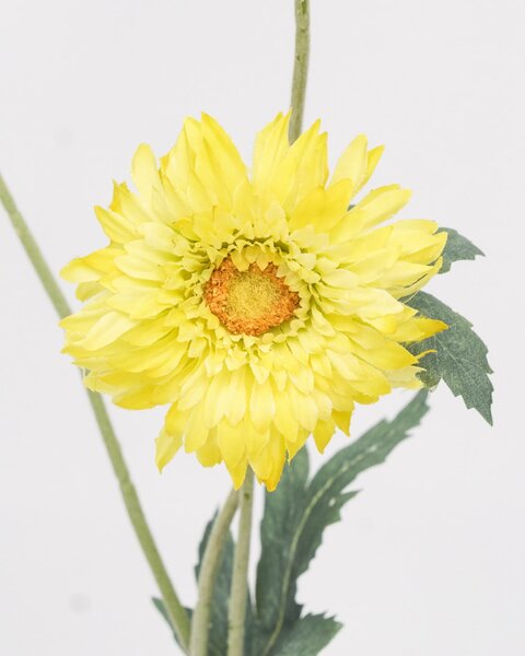Umelý kvet Gerbera Yellow 70 cm