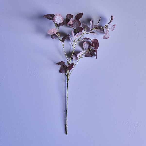 Umelý kvet Eucalyptus Burgundy 75 cm