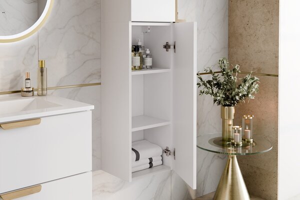ASTER white 80-Z5, závesná skrinka do kúpelne