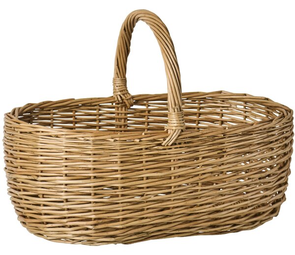 Prútený kôš Handle Across Oval 38 × 60 cm