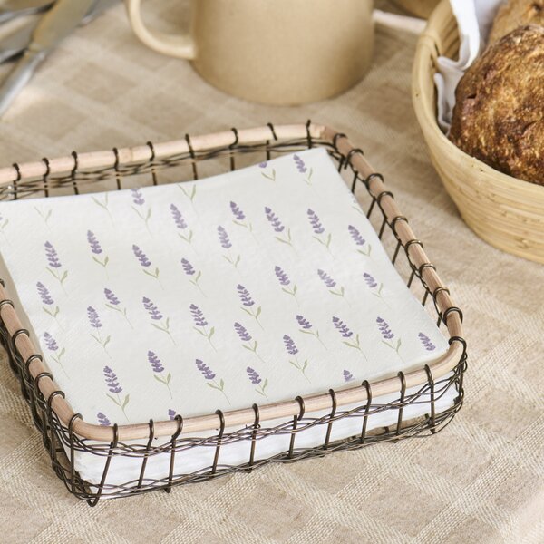 Papierové servítky Lavender – 20 ks