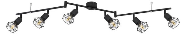 Globo 54802S-6S - Bodové svietidlo XARA 6xE14/40W/230V