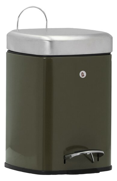 Kovový odpadkový kôš Sort Deep Green 6 l