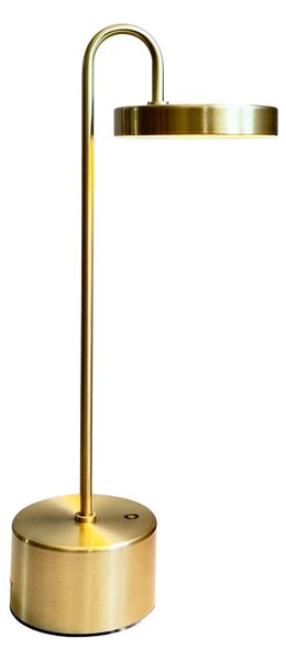 Stolové Lampa Dyberg Larsen, MOOVELIGHT, stmievateľné, Zlatá / Mosadz, Obývacia izba, Kov, Dizajnový