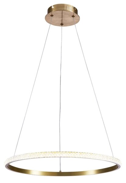 LED luster na lankách DIANA LED/25W/230V 4000K pr. 50 cm zlatý