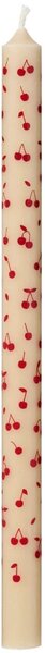 Sviečka Taper Red Cherries 20 cm