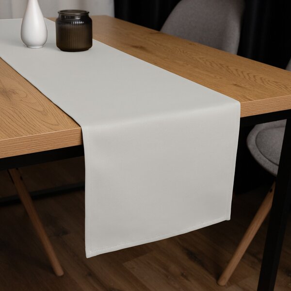 Biante Dekoračný behúň na stôl BKU-101 Svetlo sivý 20x120 cm