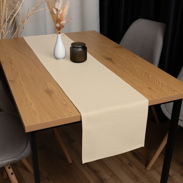 Biante Dekoračný behúň na stôl BKU-108 Krémovo béžový 20x120 cm