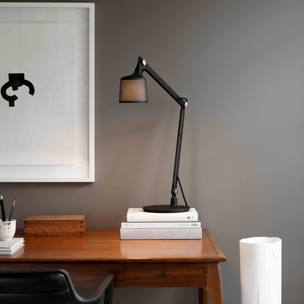 Stolové Lampa Vipp, Vipp521, Čierna, Pracovňa, Kov, Moderný