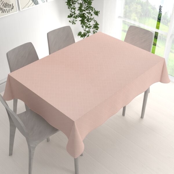 Biante Teflónový obdĺžnikový obrus Milano TF-048 - svetlo ružový 50x100 cm