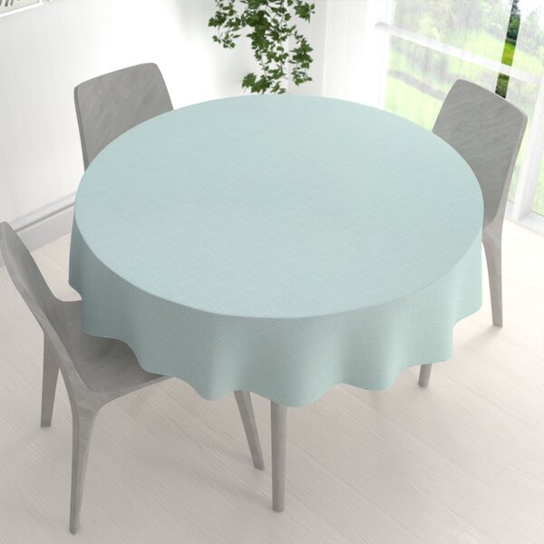 Biante Teflónový okrúhly obrus Milano TF-050 - svetlo mentolový Ø 40 cm