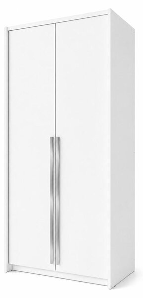 Skriňa, biela, 105 x 217,2 x 65 cm
