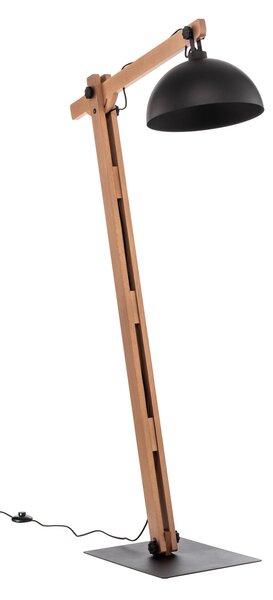 Stojacie Lampa Envostar, Stort, Čierna, Obývacia izba, Kov, Rustikálny