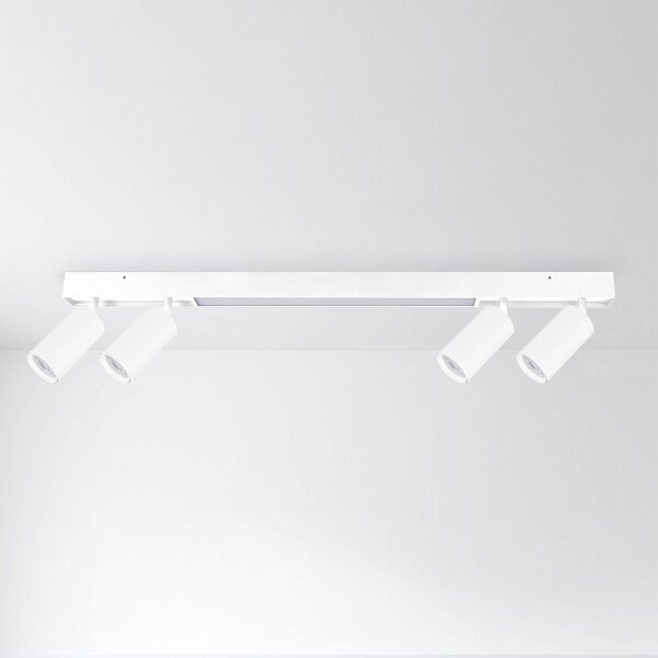 Brilagi - LED bodové svietidlo SELE 4xGU10/30W/230V + LED/20W biela