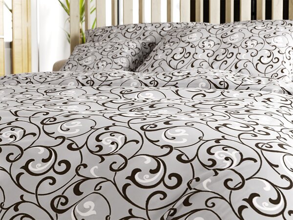Polybavlnené obliečky ORIENT POLY sivé Rozmer obliečky: 70 x 90 cm | 140 x 200 cm