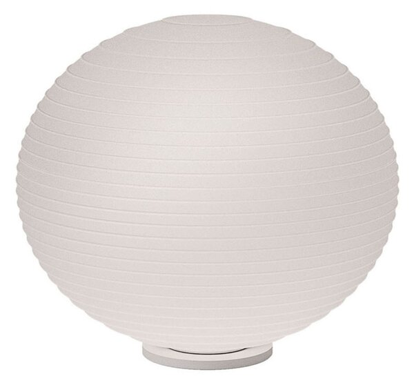 Stolové Lampa Rotaliana, Flow Glass, stmievateľné, Biela, Obývacia izba, Sklo, Dizajnový