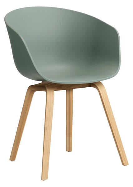 Jedálenská stolička AAC 22, Oak / Fall green – HAY
