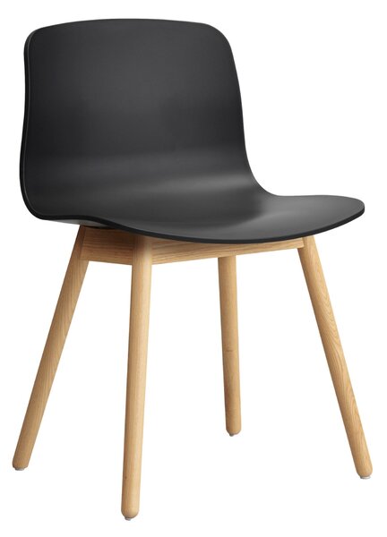 Jedálenská stolička AAC 12, Oak / Black – HAY
