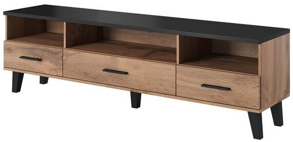 ELIS dub wotan/čierna 3S3K 180, TV stolík