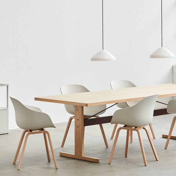 Jedálenská stolička AAC 222, Oak / White – HAY