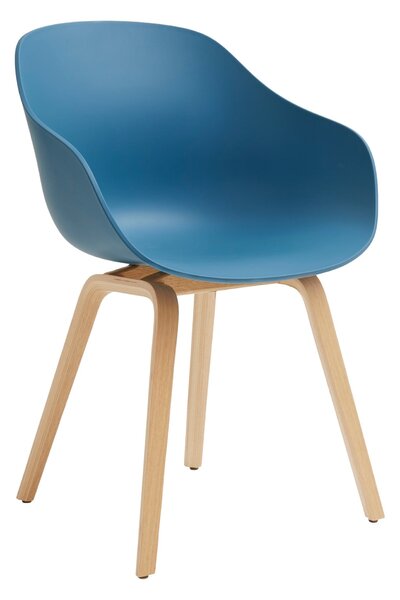 Jedálenská stolička AAC 222, Oak / Azure blue – HAY