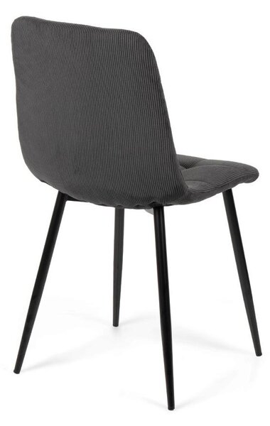 Set - 4 ks Jedálenská stolička AVENBERG ARDEN, sivá