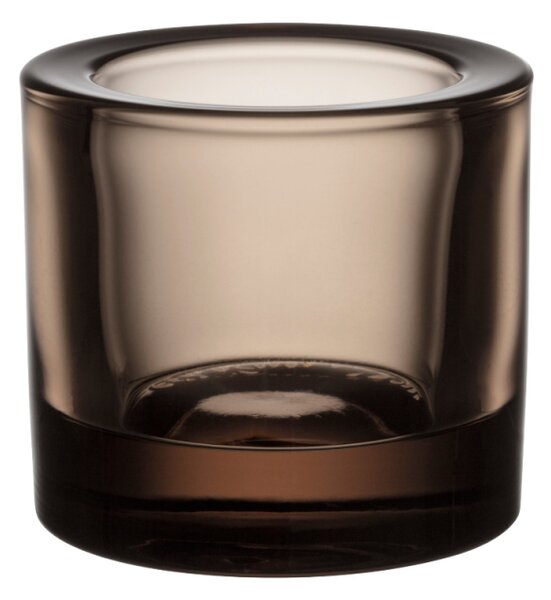 Iittala Svietnik Kivi, svetlo hnedý
