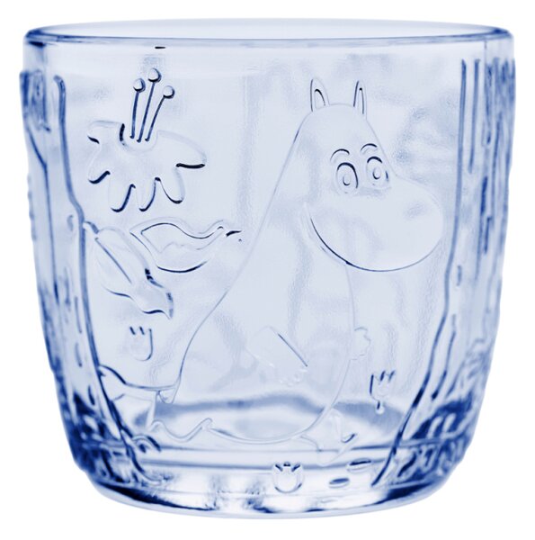 Arabia Pohár Moomin 0,28l, 2ks / modrý aqua