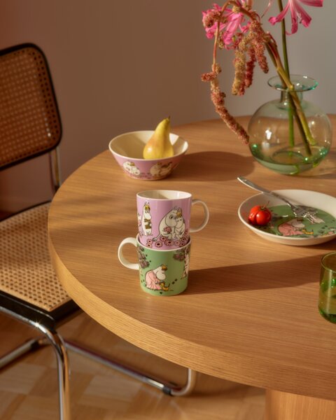 Arabia Tanier Moomin Loving care 19cm, zelený