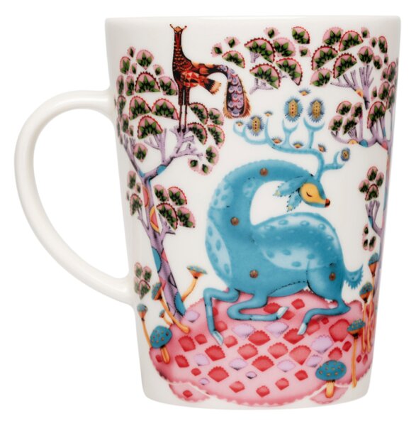 Iittala Hrnček Satumetsä 0,4l, ružovo-modrý