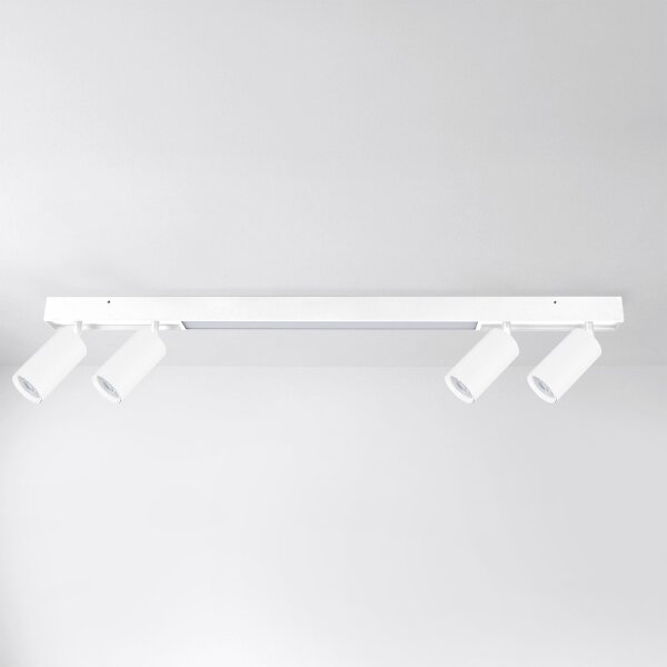 Brilagi - LED Bodové svietidlo SELE 4xGU10/30W/230V + LED/25W biela