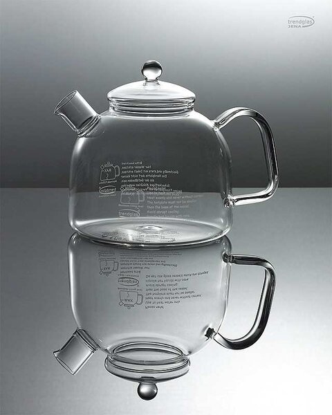 Trendglas Jena Sklenená varná kanvica LEA 1,75 l