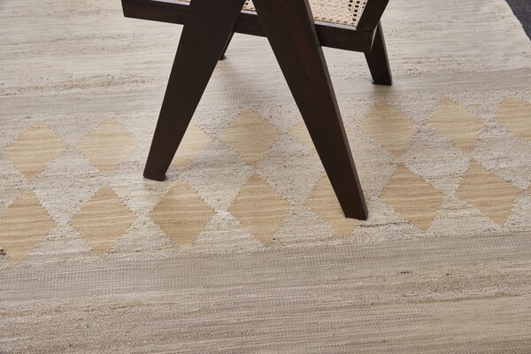 Diamond Carpets India , Ručne viazaný kusový koberec Angelo DESP P116 Pastel Brown Mix, 80x150, béžová, chodba / predsieň